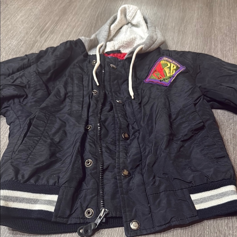 Canyon River Blues Black and Gray Kids Puffer Jacket